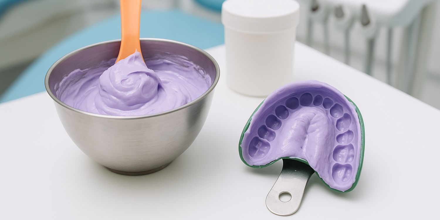 ¿Qué es y qué tipos de alginato dental hay?
